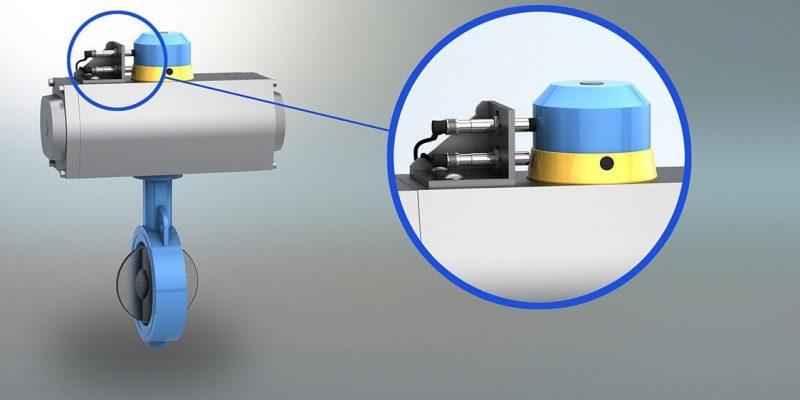 Rugged Washdown Inductive Sensors Monitor Position of Control Valves D
