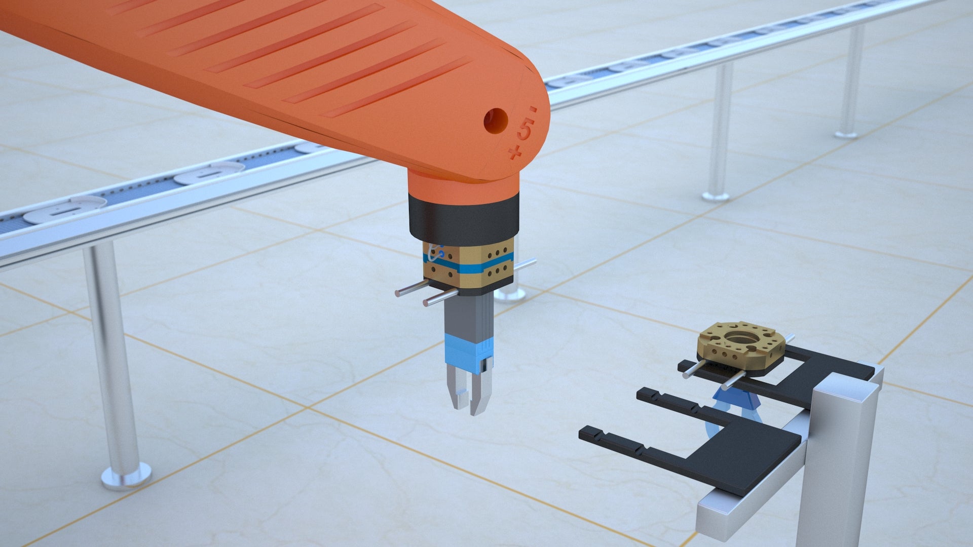 Miniature Inductive Sensors Maximize Productivity During Automated Robotic Tool-Changeovers