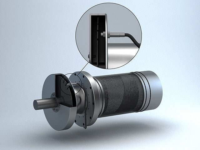 Miniature Inductive Sensor Accurately Detects Position of High-Speed Spindle