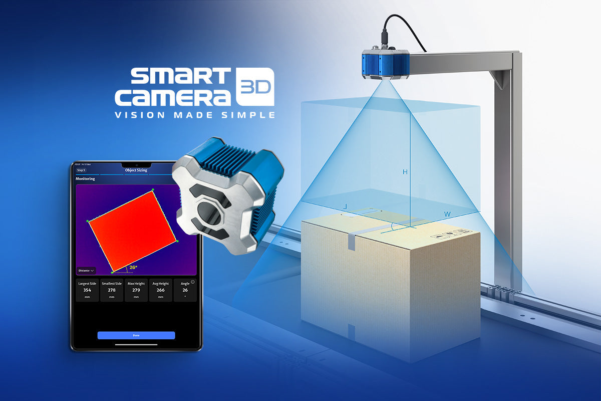 Smart Camera 3D Delivers Accurate Package Measurement for Error-Free Sorting