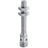 Extreme Full Inox Series 700 Stainless steel V2A M8 Embeddable 3 mm