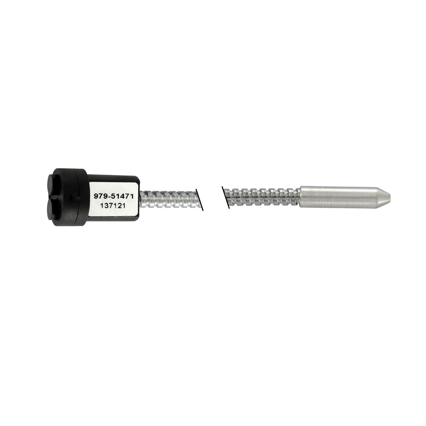 Fiber optic Axial diffuse Ø 6 Aluminium