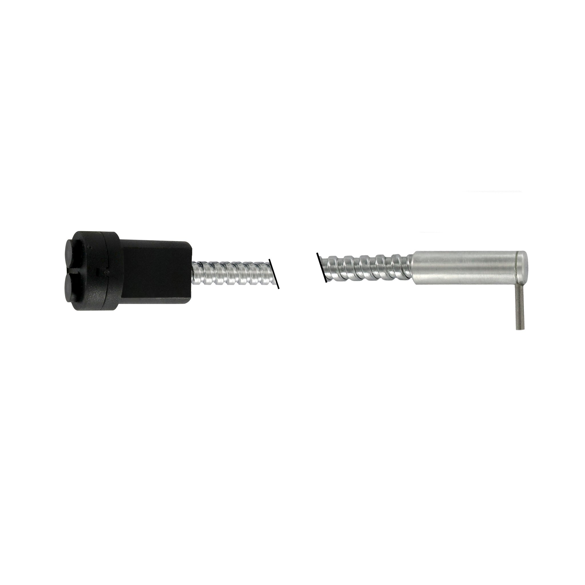 Fiber optic Radial diffuse Ø 6 Aluminium