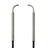 Fiber optic Axial through beam Ø 3.2 Stainless steel V2A