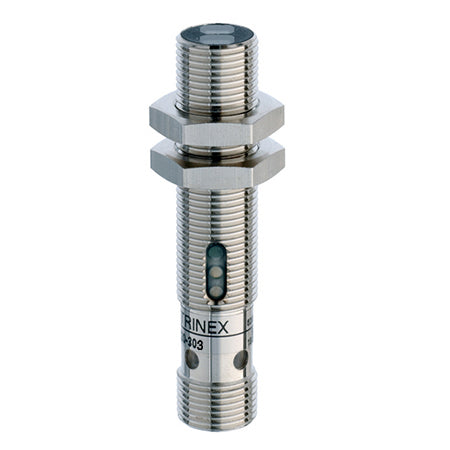 Standard Reflex M12 1500 mm Chrome plated brass LED, red 660 nm