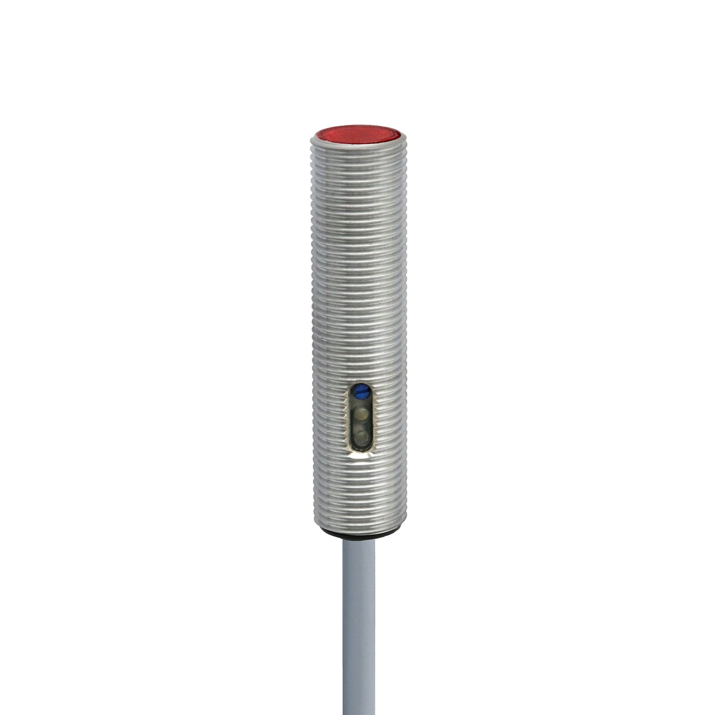 Standard Diffuse M12 6...650 mm Chrome plated brass 3/4 turn pot. LED, red 645 nm