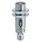 Standard Diffuse M18 40...600 mm Chrome plated brass 3/4 turn pot. LED, red 660 nm