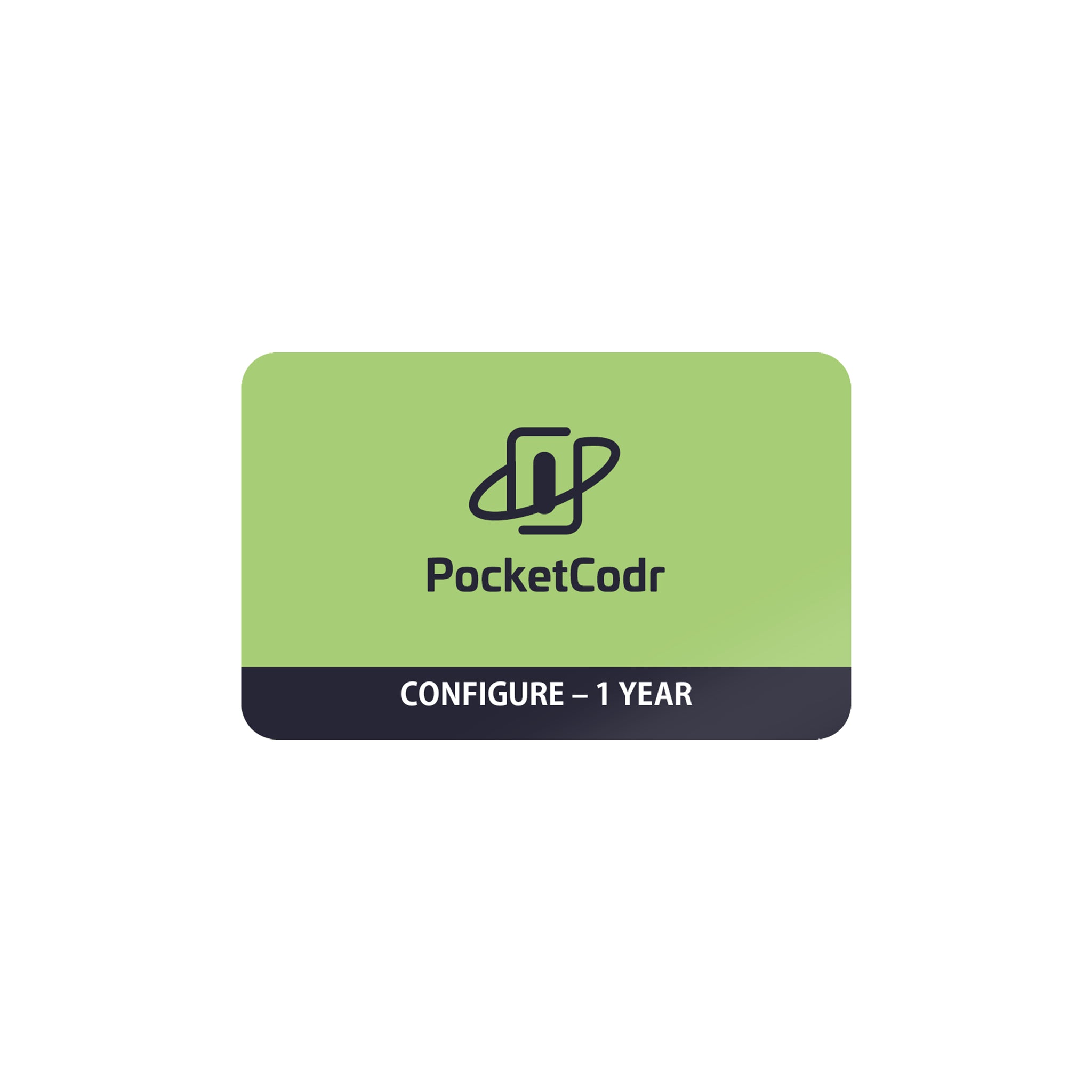 PocketCodr Subscription Card Configure