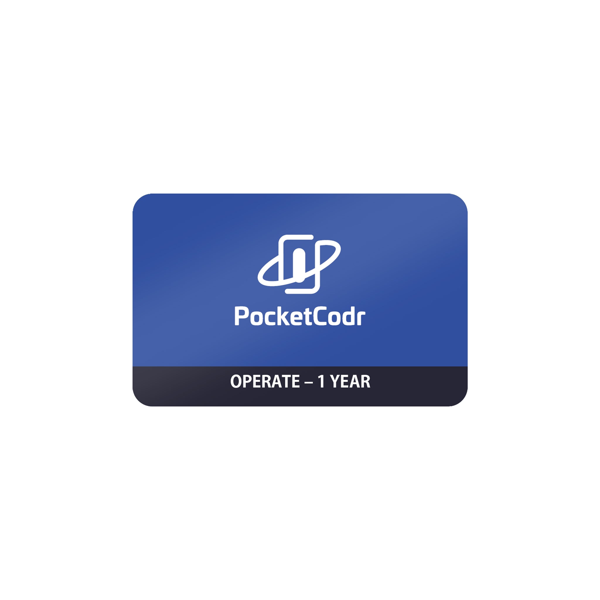 PocketCodr Subscription Card Operate